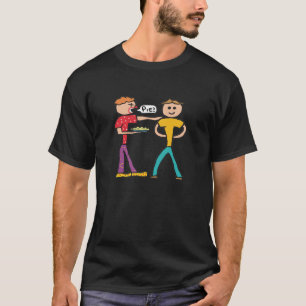 Camiseta Pie De Custaza En La Cara