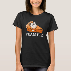 Camiseta Pie de equipo de acción de gracias de calabaza de