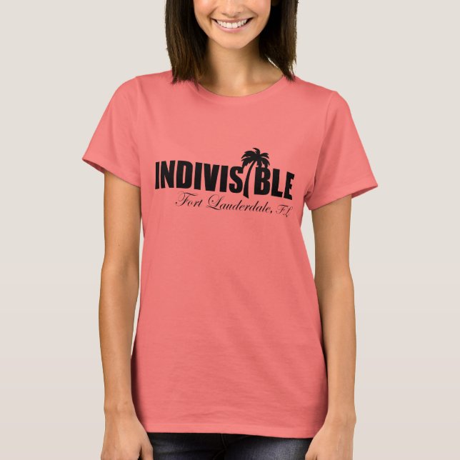 Camiseta Pie de negro indivisible de LAUDERDALE - la (Anverso)