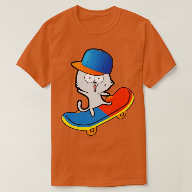 Camiseta Pie de patinaje (Diseño del anverso)
