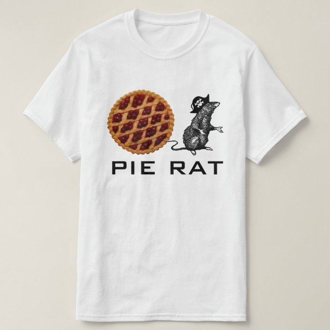 Camiseta Pie de Pie Rat Berry (Diseño del anverso)