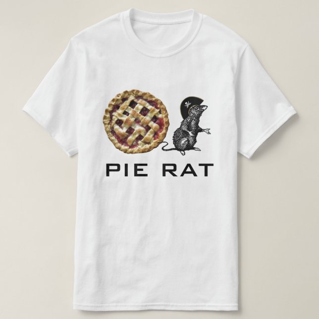 Camiseta Pie de Pie Rat Rhubarb (Diseño del anverso)