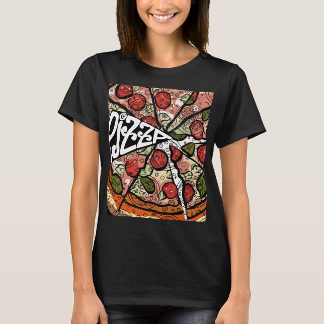 Camiseta Pie de pizza (Anverso)