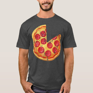 Camiseta Pie De Pizza Que Coincide Con El Régimen De Hallow