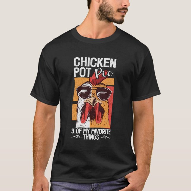 Camiseta Pie de polla de pollo (Anverso)