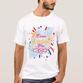 Camiseta Pie de Recién nacido esparkling de marca