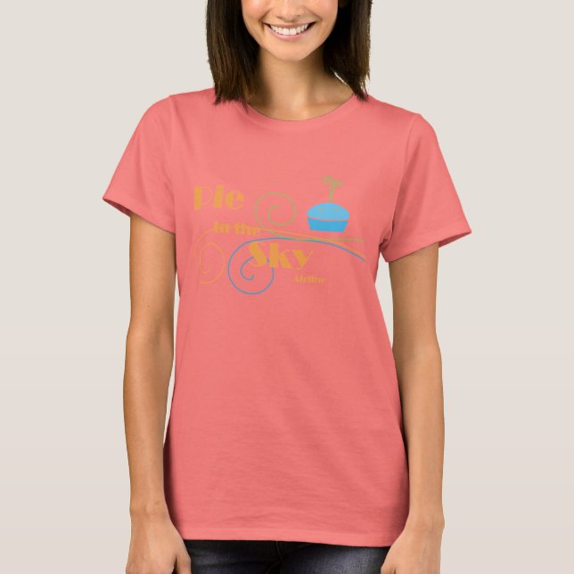 Camiseta Pie en la aerolínea Sky (Anverso)