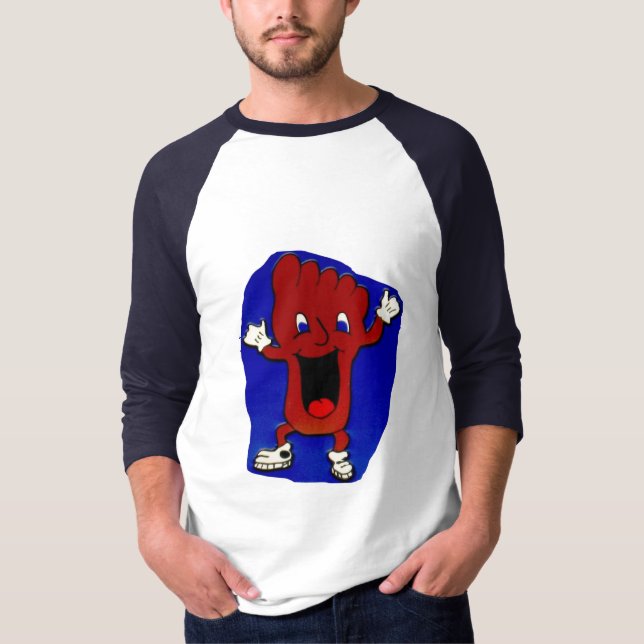 Camiseta Pie feliz, pie triste (Anverso)