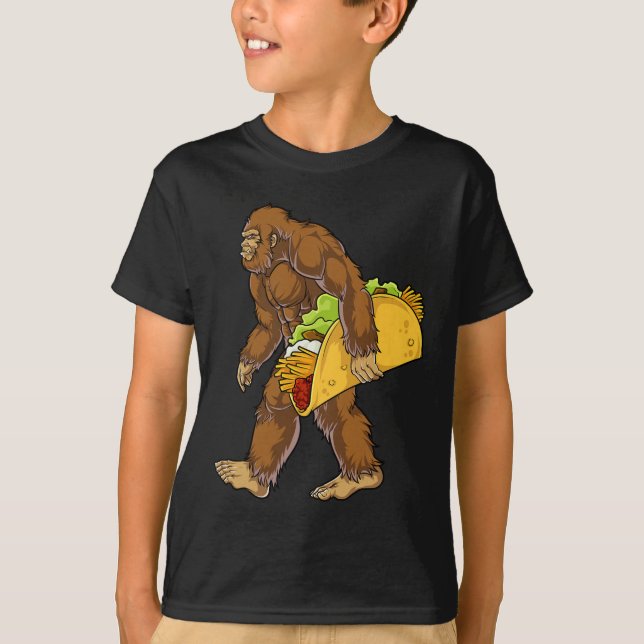 Camiseta Pie gigante con Taco Funny Cinco De Mayo (Anverso)