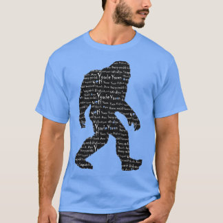 Camiseta Pie gigante Sasquatch Yeti Yowie Skunk Ape Grassma