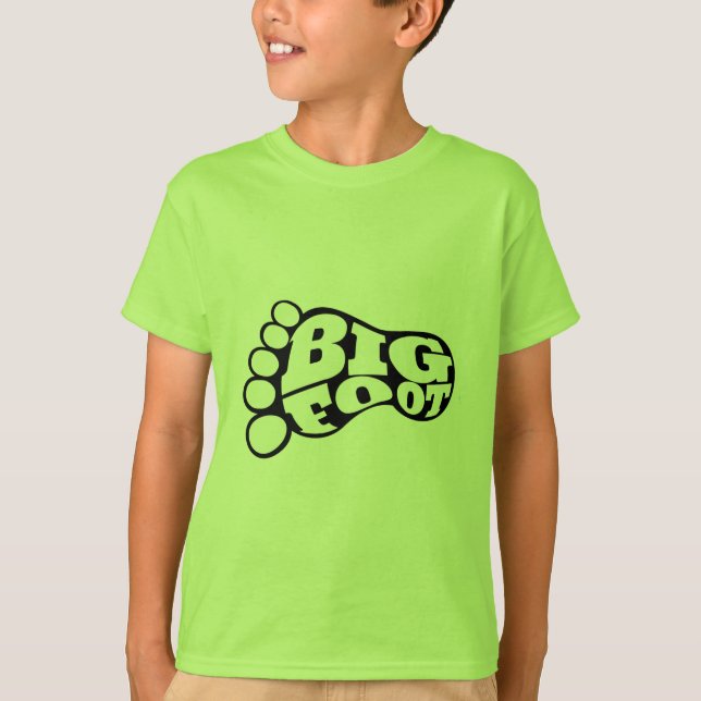 Camiseta Pie grande (Anverso)
