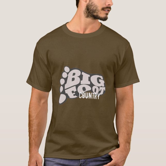 Camiseta Pie grande (Anverso)