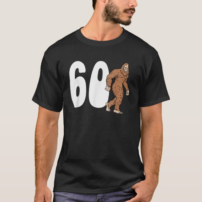 Camiseta Pie Grande 60º Sesenta Aniversario Sasquatch 60 Añ (Anverso)