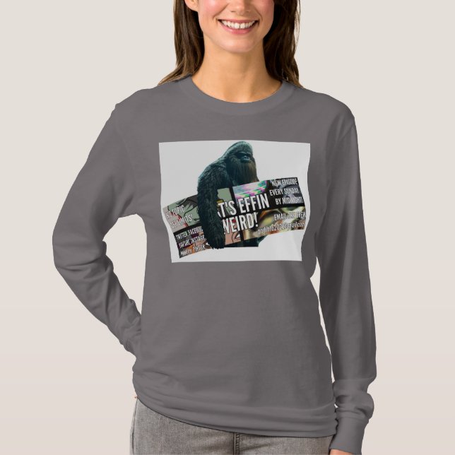 Camiseta Pie grande con nuestro logotipo (Anverso)