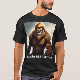 Camiseta Pie grande con ojos rojos