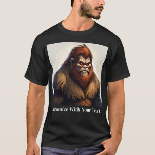 Camiseta Pie grande con ojos rojos