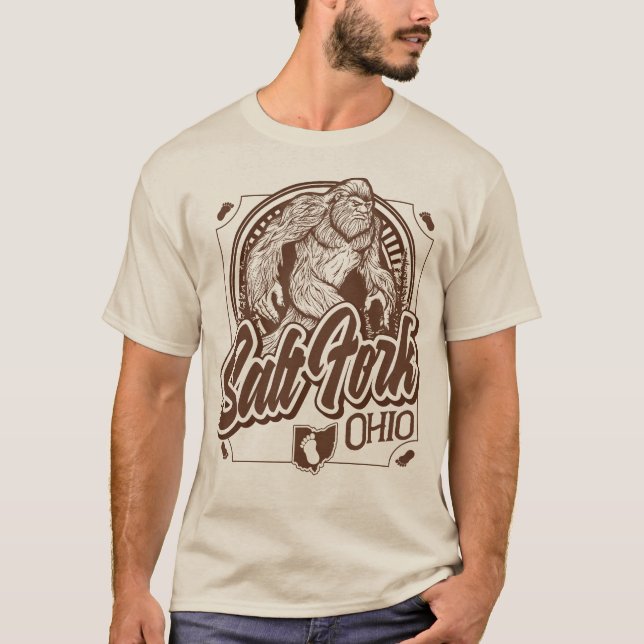 Camiseta Pie grande de la horquilla de sal - ARENA TEE (Anverso)