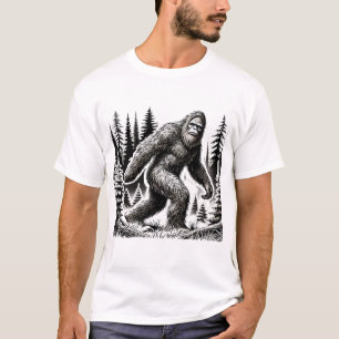 Camiseta Pie grande del marcador nocturno - Tee de leyenda