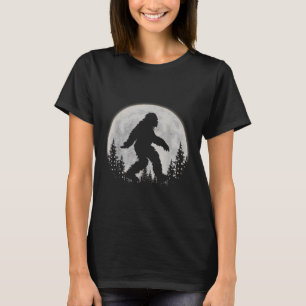 Camiseta Pie Grande En El Bosque Funny Sasquatch Luna Grand