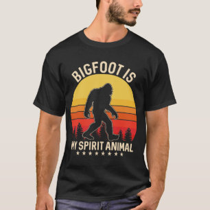 Camiseta Pie grande es mi animal espiritual