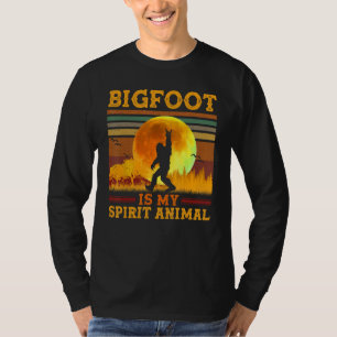 Camiseta Pie grande es mi Espíritu Animal Vintage Sasquatch