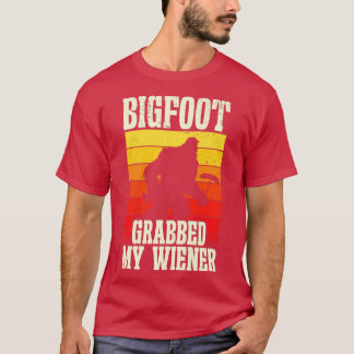 Camiseta Pie Grande Grabó Mi Humor Retro Wiener Premium
