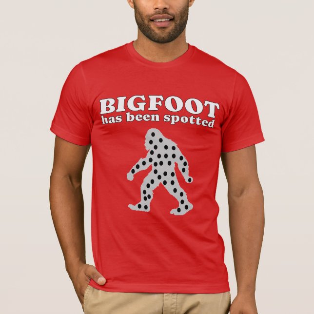 Camiseta Pie grande ha sido visto (Anverso)