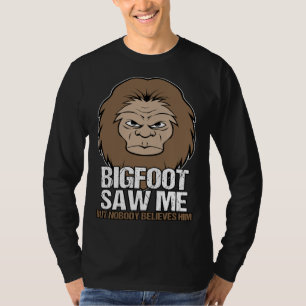 Camiseta Pie Grande Me Vio Criatura Mítica