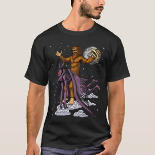 Camiseta Pie Grande montando a Hombre Polilla