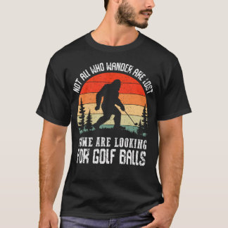 Camiseta Pie Grande No Todos Los Que Vagan Son Los Golf Sas
