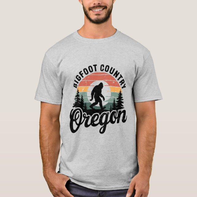 Camiseta Pie Grande Oregón (Anverso)