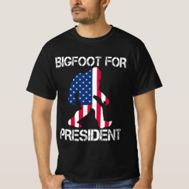 Camiseta Pie Grande Para El Presidente Funny Bigfoot