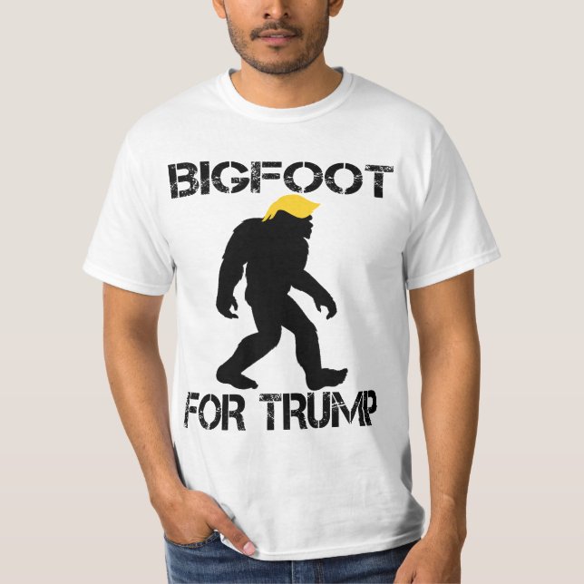 Camiseta Pie Grande Para Las Elecciones De Trump 2024 (Anverso)