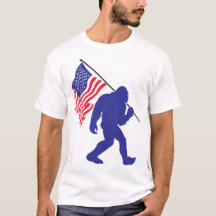 Camiseta Pie grande patriótico