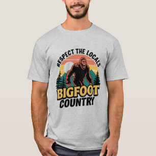 Camiseta Pie Grande: Respetar A Los Locales