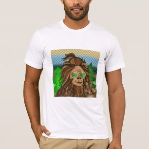 Camiseta Pie grande Retro Colores vintage Sasquatch Pop A