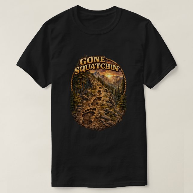 Camiseta Pie Grande Sasquatch (Diseño del anverso)