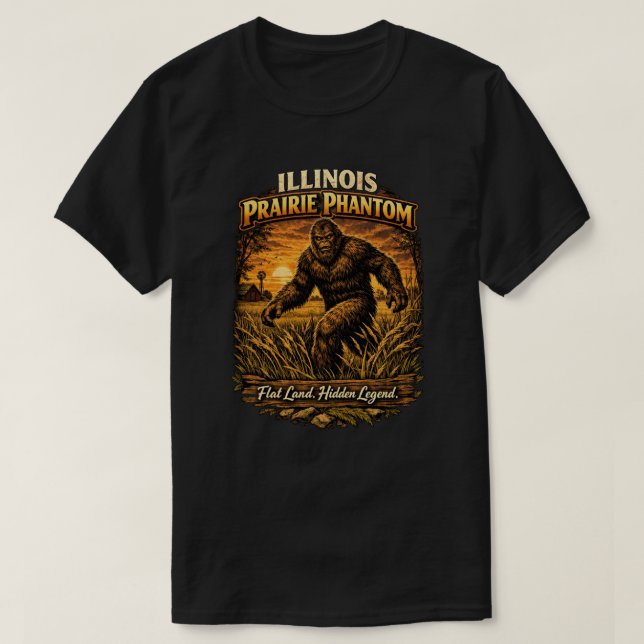 Camiseta Pie Grande Sasquatch (Diseño del anverso)