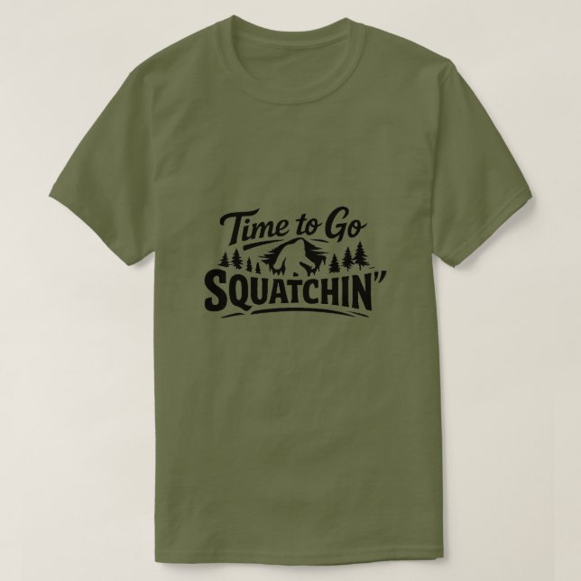 Camiseta Pie Grande Sasquatch (Diseño del anverso)