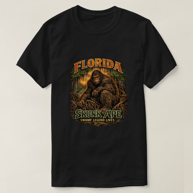 Camiseta Pie Grande Sasquatch (Diseño del anverso)
