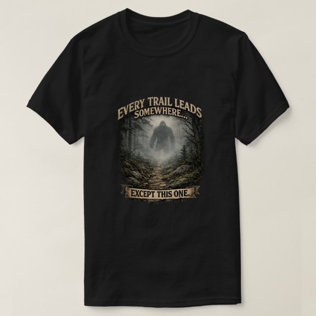 Camiseta Pie Grande Sasquatch (Diseño del anverso)