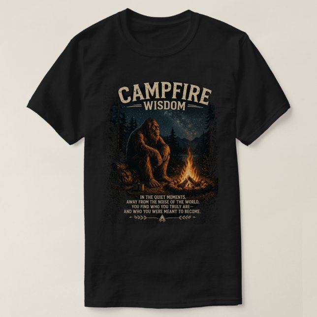 Camiseta Pie Grande Sasquatch (Diseño del anverso)