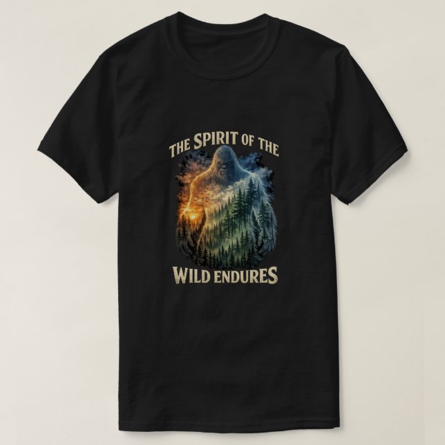 Camiseta Pie Grande Sasquatch (Diseño del anverso)