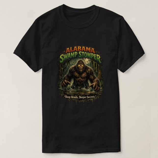 Camiseta Pie Grande Sasquatch (Diseño del anverso)