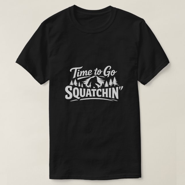 Camiseta Pie Grande Sasquatch (Diseño del anverso)