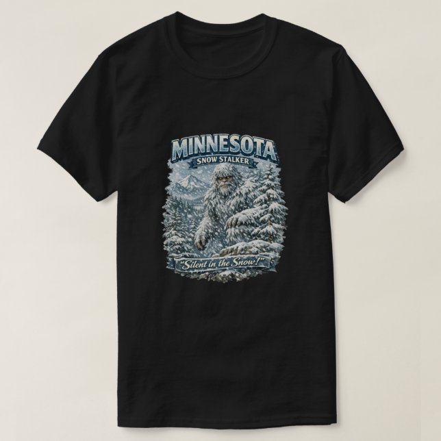 Camiseta Pie Grande Sasquatch (Diseño del anverso)