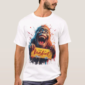Camiseta Pie Grande Sasquatch Yeti Monstruo Criatura