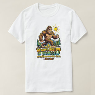 Camiseta Pie Grande Siempre Cree En Ti Inspirador