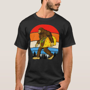 Camiseta Pie grande sosteniendo un taco