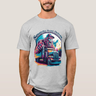Camiseta Pie grande: Squatchy Semi-Driver